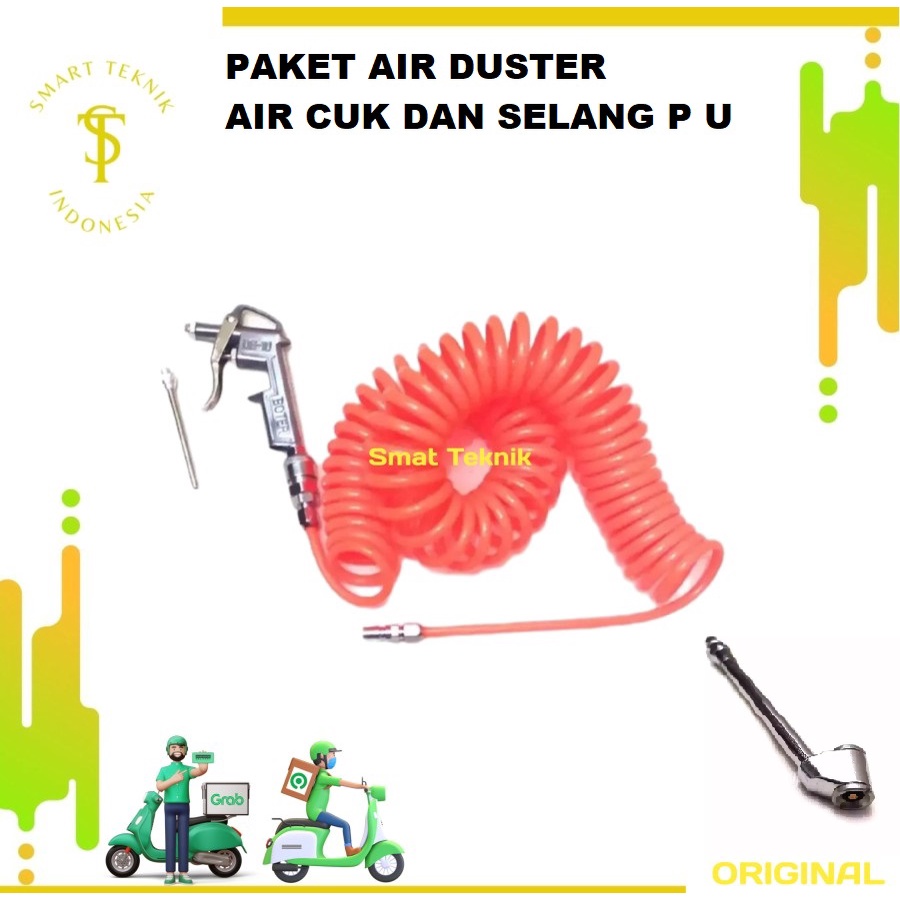 Jual Promo Paket Air Duster Air Cuk Dan Selang Pu Selang Recoil