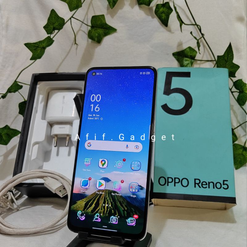 Jual Oppo Reno 5 8/128 Second Seken Bekas Original Ex Resmi Oppo ...