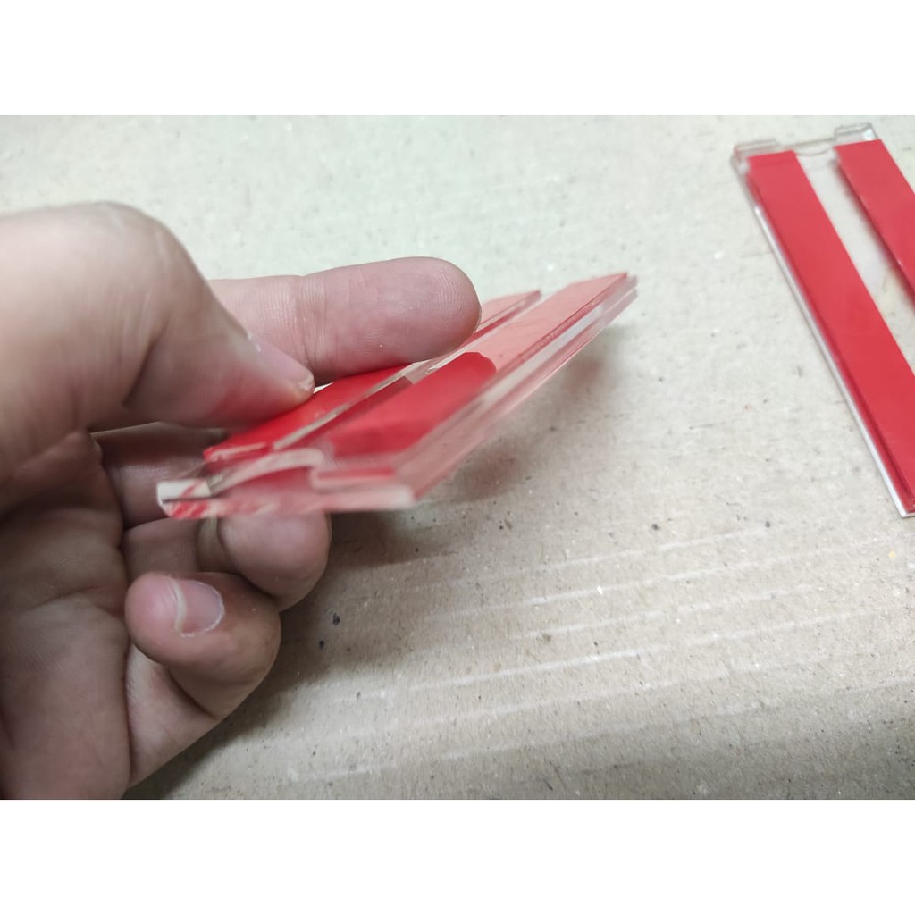 Jual Label Harga Rak Toko 3cm x 10cm Price Tag Akrilik murah ready ...