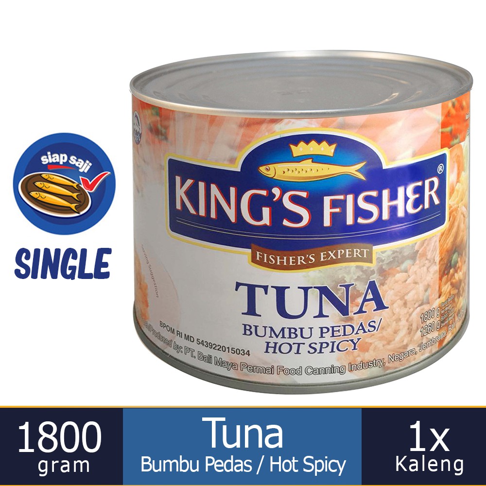 Jual Kimios - MyHomey King's Fisher Tuna Hot Spicy 1800g Daging Tuna ...