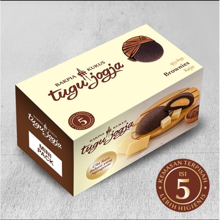 Jual Bakpia Kukus Kemasan Mini BROWNIES KEJU Shopee Indonesia