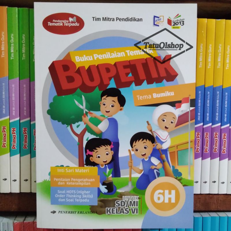 Jual Buku Bupetik SD Kelas 6 Jilid 6a 6b 6c 6d 6e 6f 6g 6h 6i Kurikulum ...