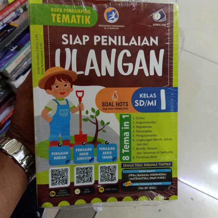 Jual Buku Pendamping Tematik Siap Penilaian Ulangan Kelas Sd Mi Mrsn