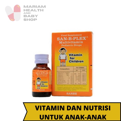Jual San b plex drop 15ml vitamin dan suplemen Shopee Indonesia
