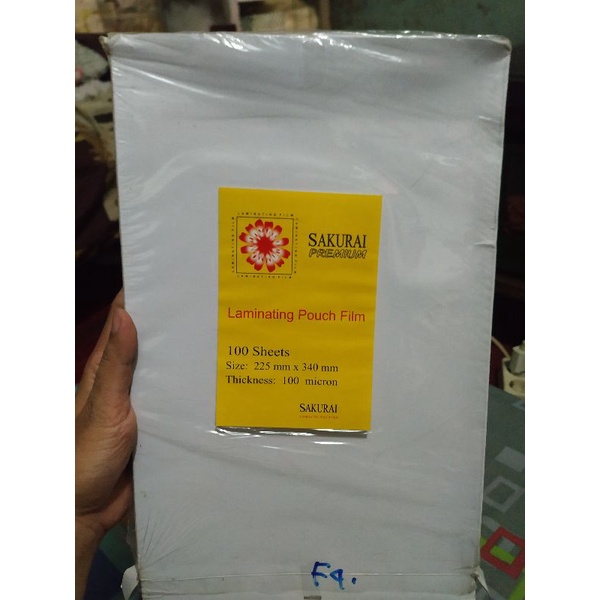 Jual Plastik Laminating F Sakurai Pack Shopee Indonesia