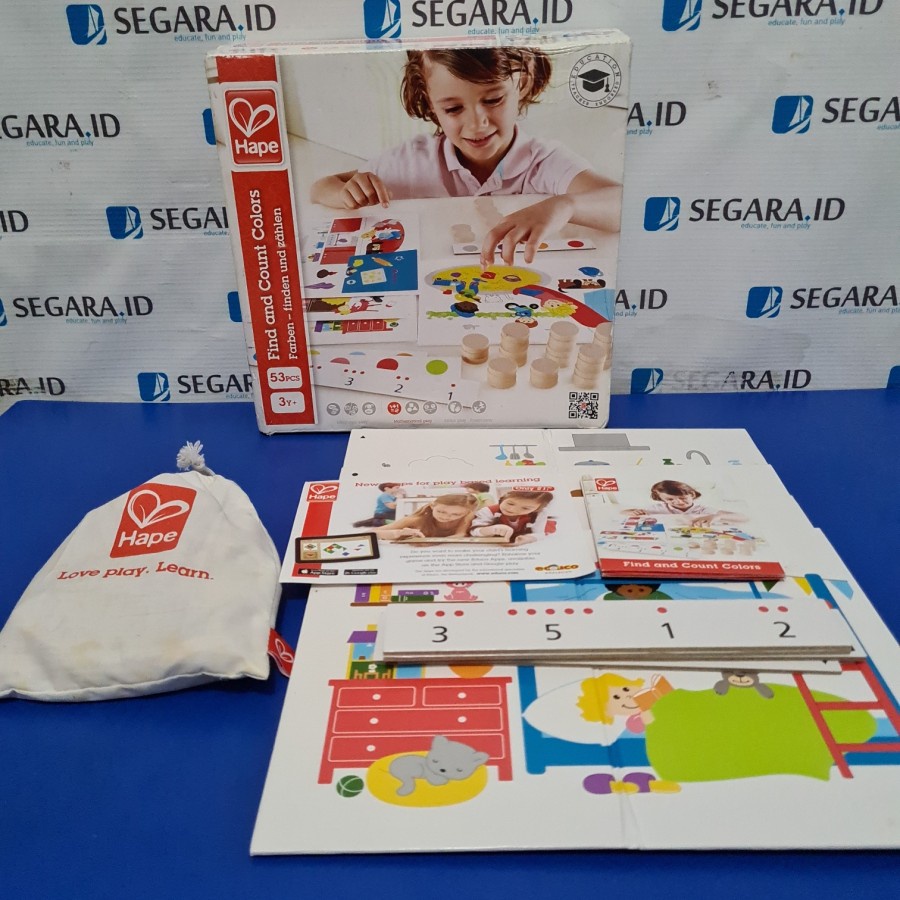 Jual Board Game Find and Count Color by Hape Shopee Indonesia