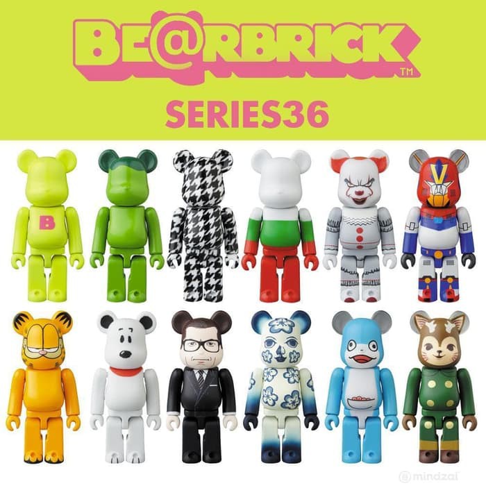 Jual BE@RBRICK SERIES 36 RANDOM BOX MEDICOM TOYS BEARBRICK | Shopee ...