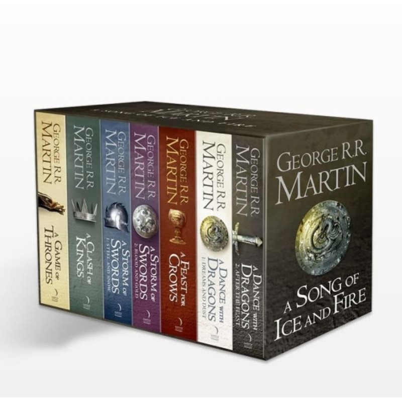 Jual Game of thrones a song of ice and fire box set 1-7 inggris ...