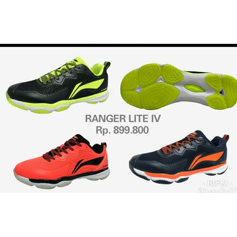 Jual Sepatu Badminton LINING / LI-NING RANGER LITE IV / 4 ORIGINAL ...
