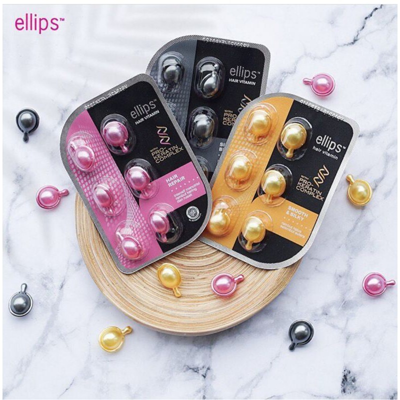 Jual ELLIPS HAIR VITAMIN PRO-KERATIN-ELLIPS / ELIPS HAIR VITAMIN RAMBUT ...