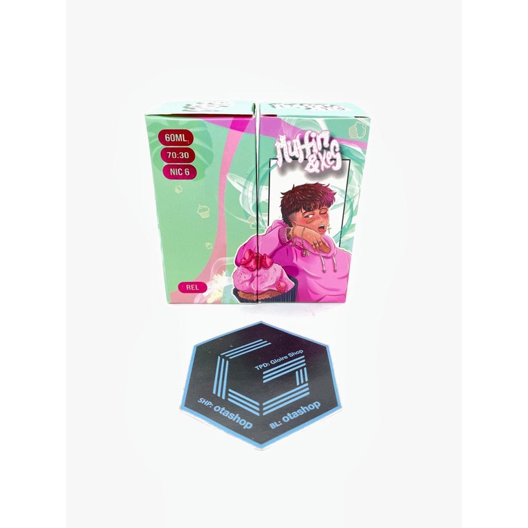 Jual YB Muffin And Xes Strawberry 60ML By Reza Arap ybrap X Ora 