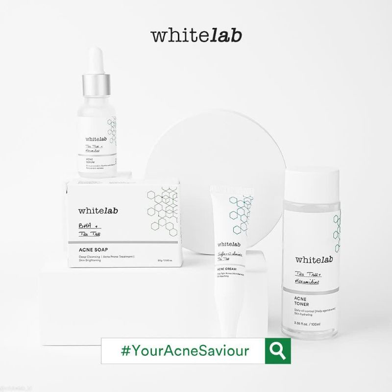 Jual whitelab brigtening dan acne all variant | Shopee Indonesia