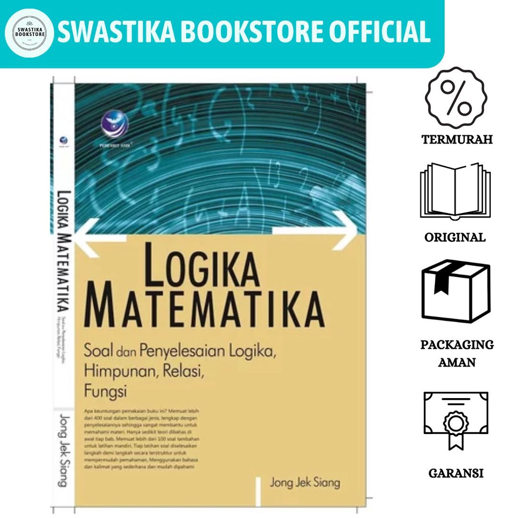 Jual Logika Matematika, Soal Dan Penyelesaian Logika, Himpunan, Relasi ...