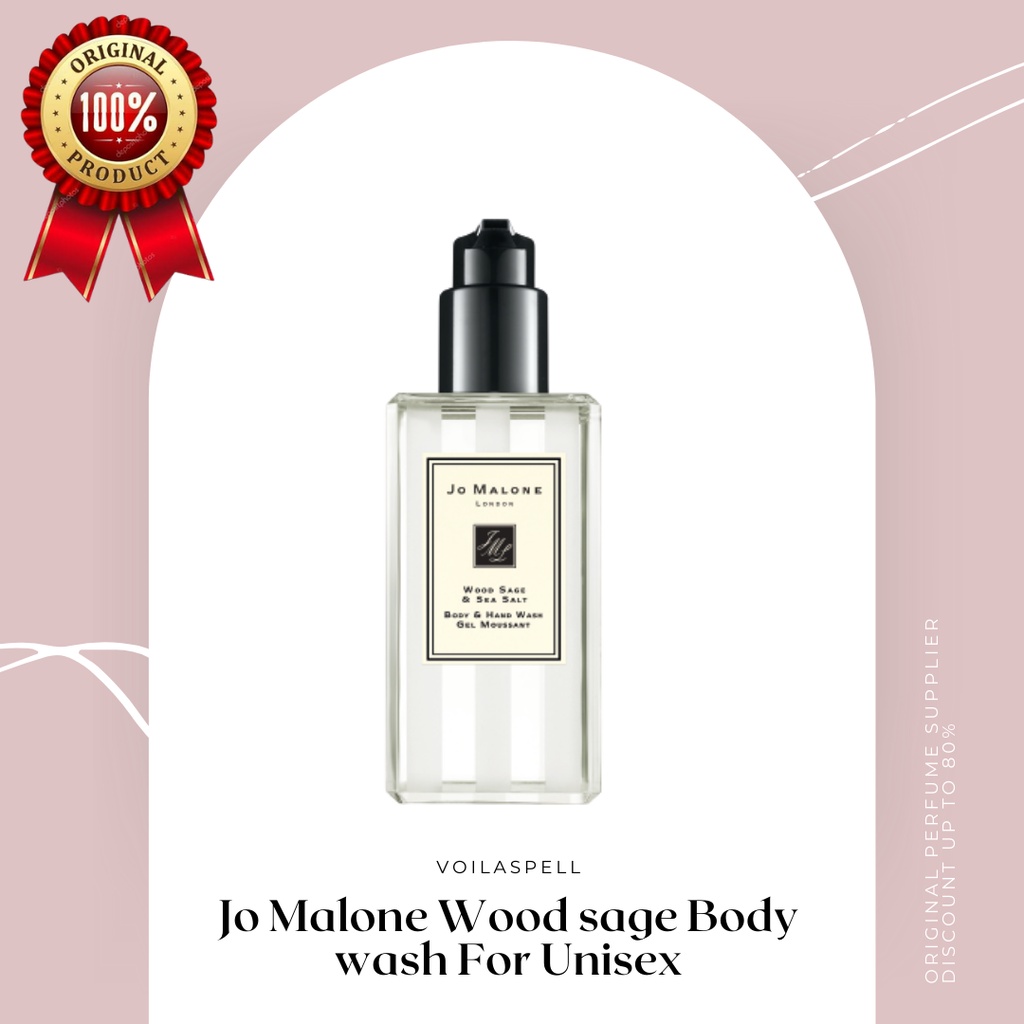 Jual JOML WOOD SAGE & SEA SALT BODY & HAND WASH GEL ORIGINAL BY ...