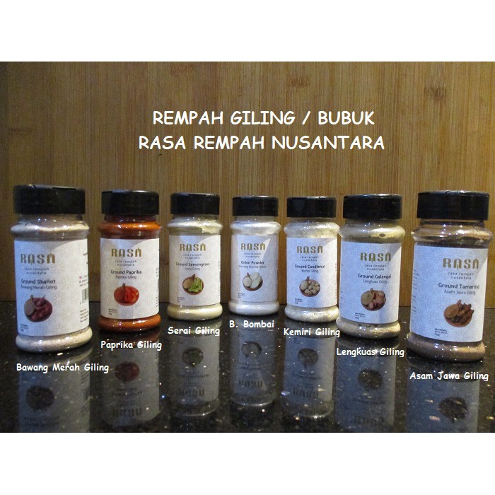 Jual Bumbu Rempah Bubuk Rasa Rempah Nusantara 7 Varian Bumbu Dapur