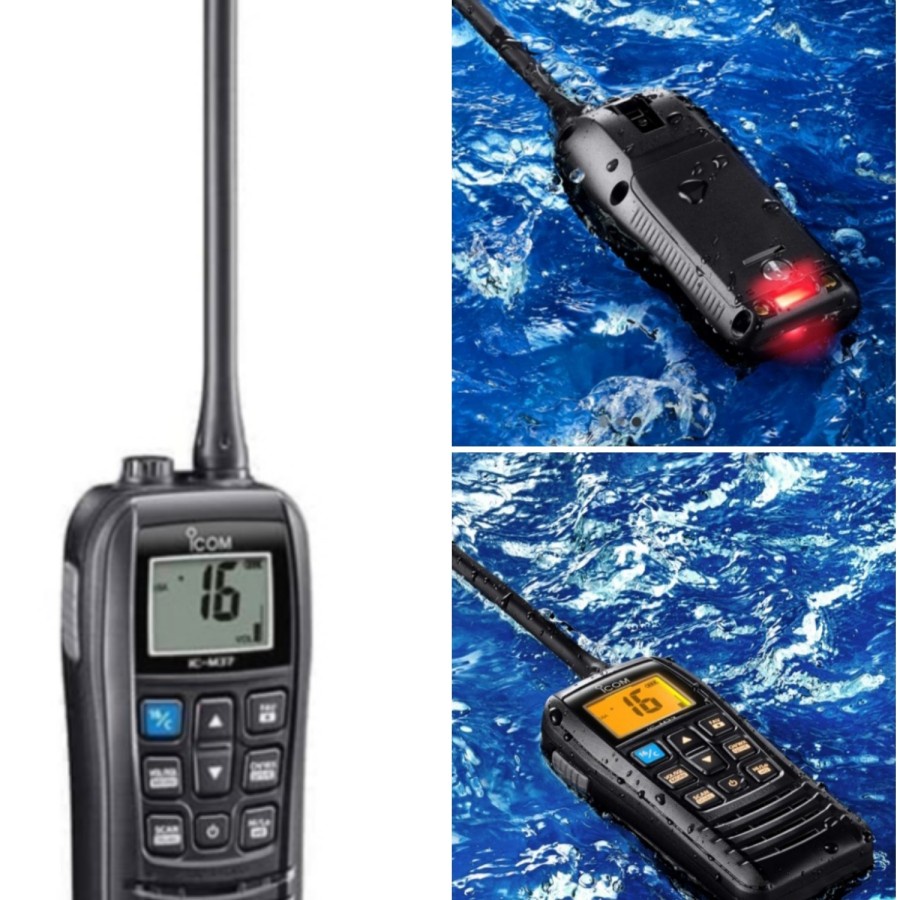 Jual Ht Icom Ic M37 Vhf Marine Radio Ic M37 Shopee Indonesia