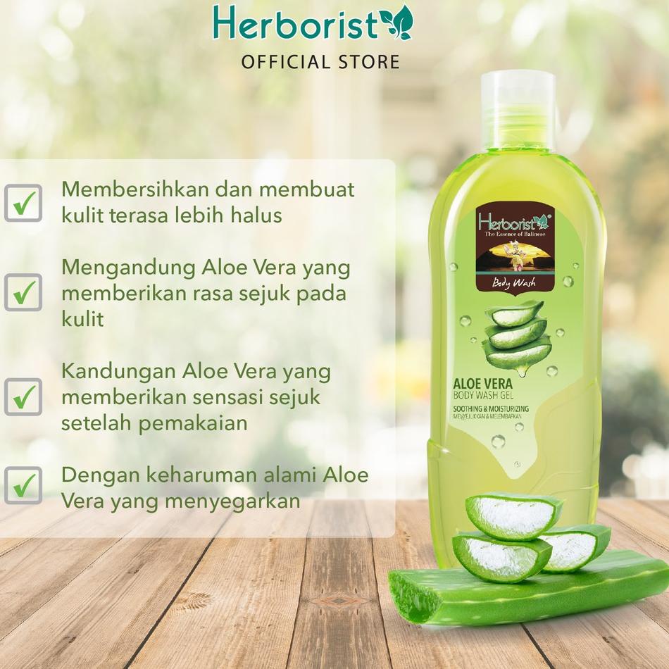 Jual Belanja Mantap ORI 100 HERBORIST Body Wash Aloe Vera 250ml