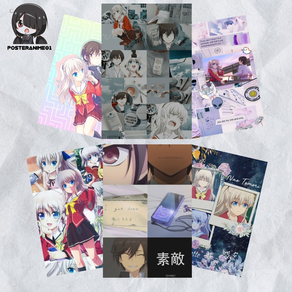 Jual Poster Anime Aesthetic Charlotte | Poster Aesthetic Charlotte | Shopee  Indonesia