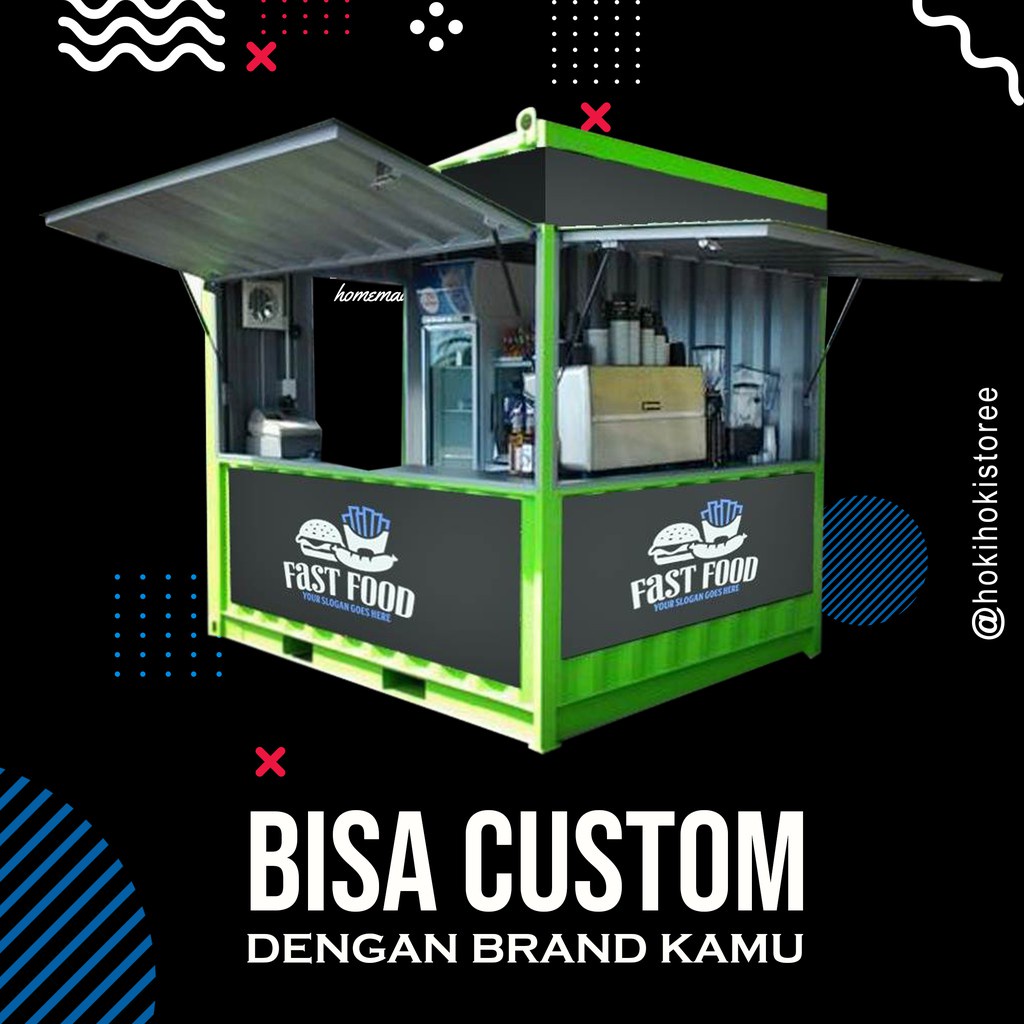 Jual Booth Kontainer Shopee Indonesia