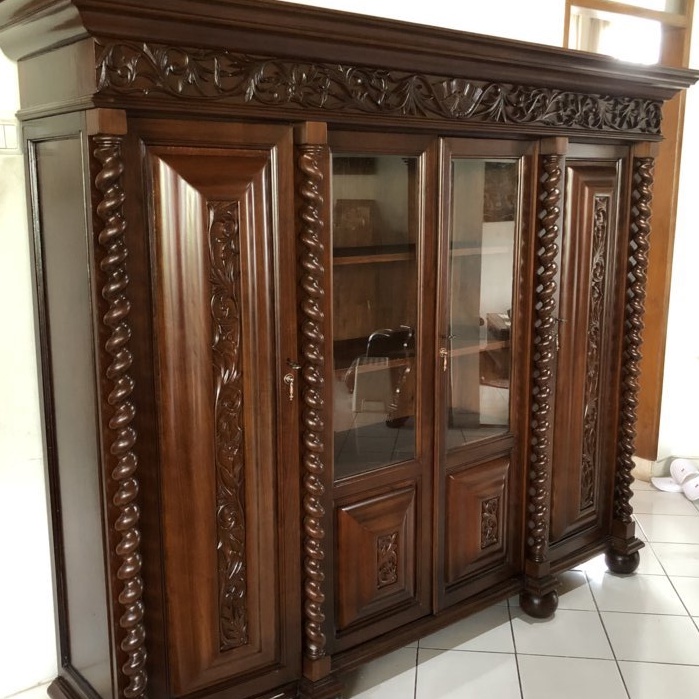 Jual Dijual Lemari Antik Van Der Pool 4 Pintu Shopee Indonesia