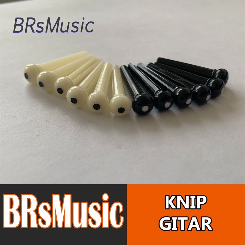 Jual Knip Atau Pin Gitar Akustik Per Set 6pcs | Shopee Indonesia