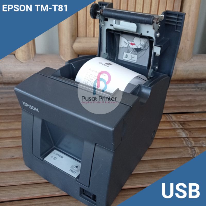 Jual Printer Thermal Epson Tmt81 Tm T81 Autocutter Shopee Indonesia 7137