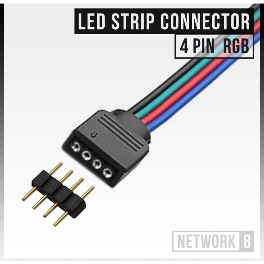 Jual Pin Led RGB 4 pin header Male Through Hole | Shopee Indonesia