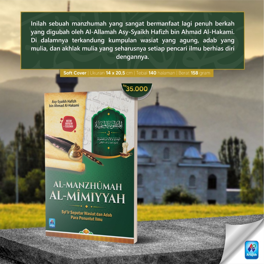 Jual Al Manzhumah Al Mimiyyah Buku Adab Penuntut Ilmu Soft Cover ...