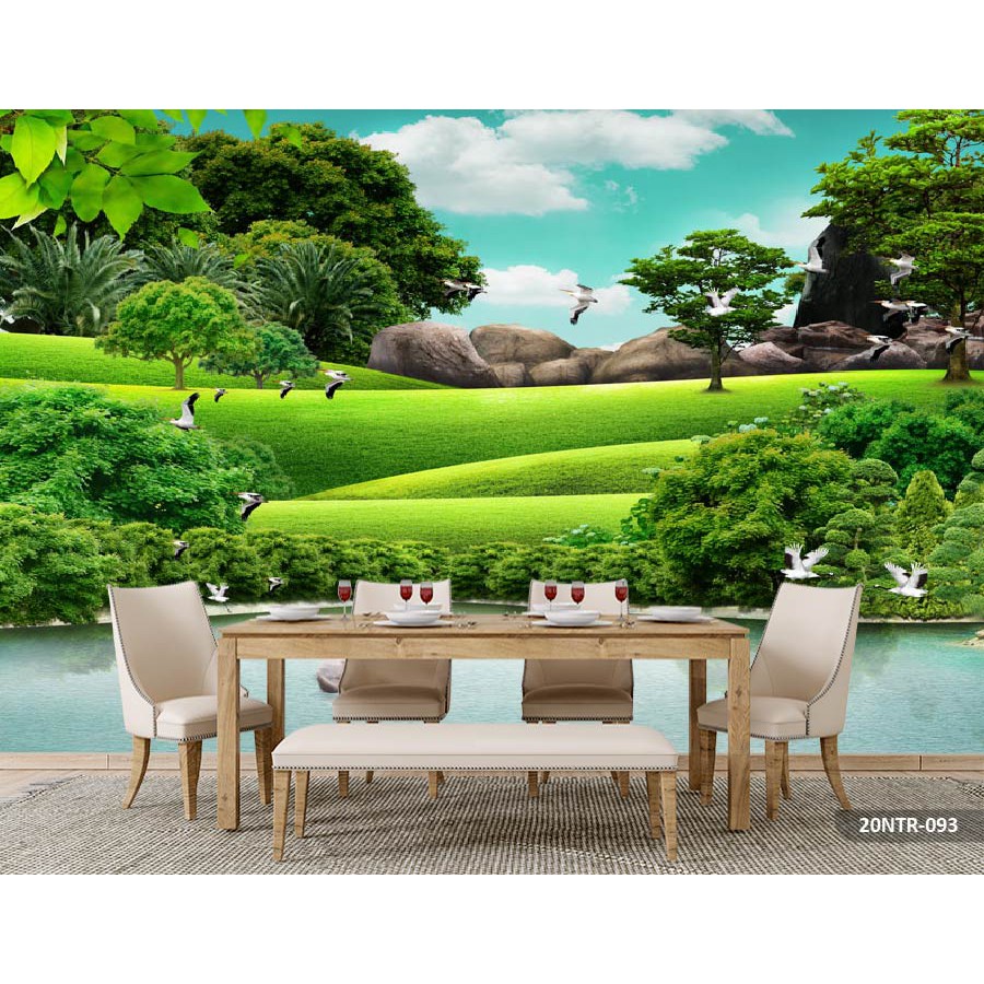 Jual Wallpaper Dinding 3D Custom Murah Berkualitas Gambar Pemandangan ...