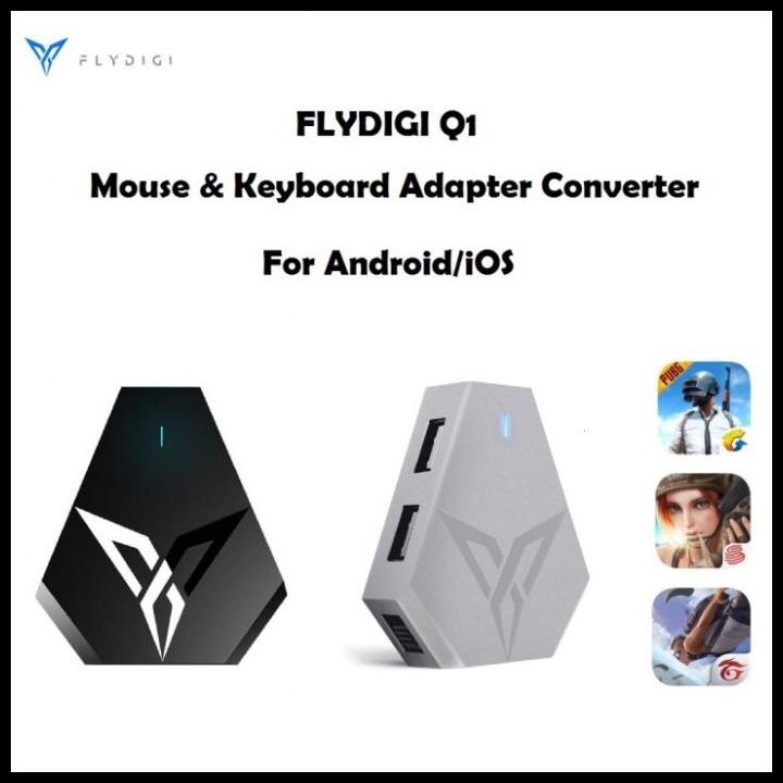 Jual Flydigi Q1 Mobile Game Keyboard Mouse Converter For Android And