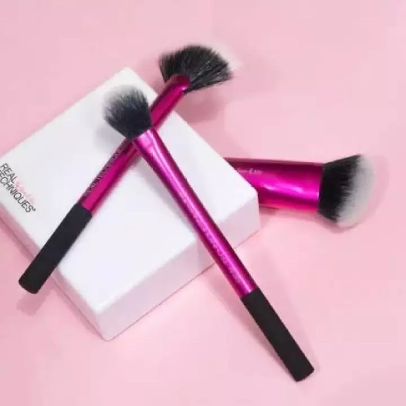 Brosse à Maquillage Real Techniques By Samantha - Modèle Skunk Pointillé, Neuf Sans Emballage