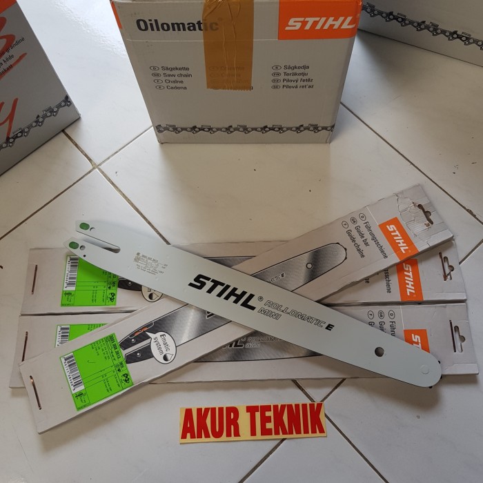 Jual guide bar chainsaw STIHL MS 180 16 inch STIHL ASLI ORIGINAL ...