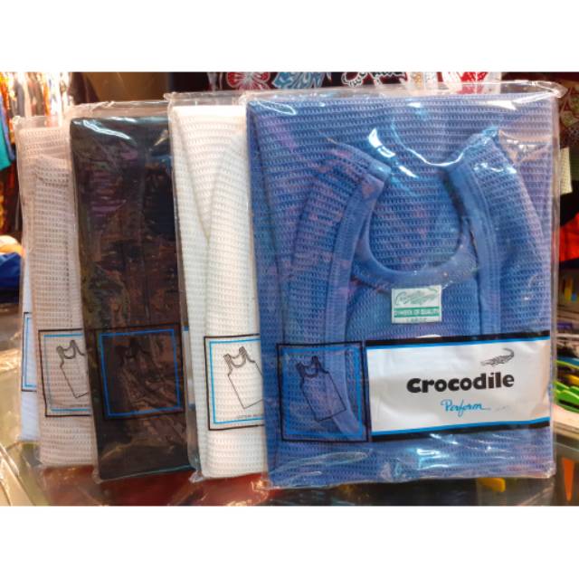 Jual Kaus dalam singlet jala/jaring CROCODILE | Shopee Indonesia