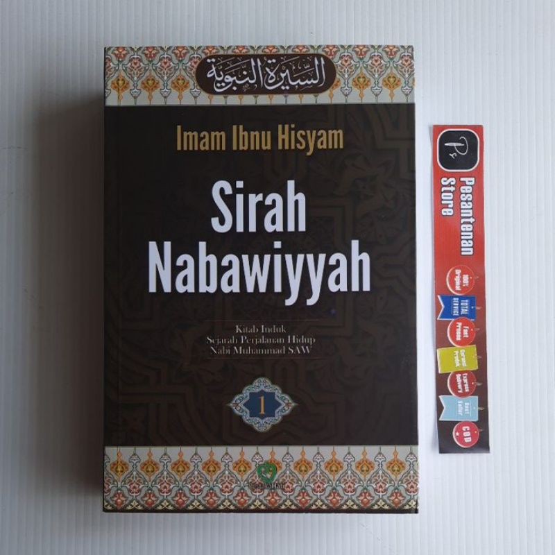 Jual Buku Original Sirah Nabawiyyah Ibnu Hisyam Jilid 1 Sejarah Hidup