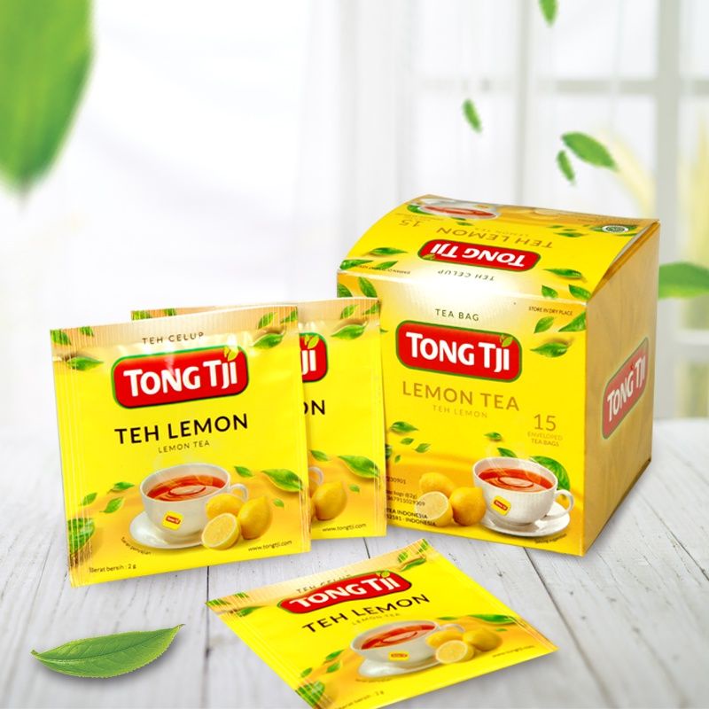 Jual Tong Tji Lemon Tea 15s, Teh Celup per Pack | Shopee Indonesia