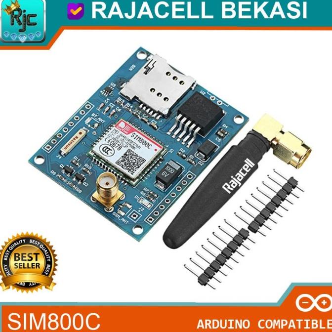 Jual ORIGINAL - SIM800C CRC Module GSM GPRS Bluetooth pengganti SIM900A ...