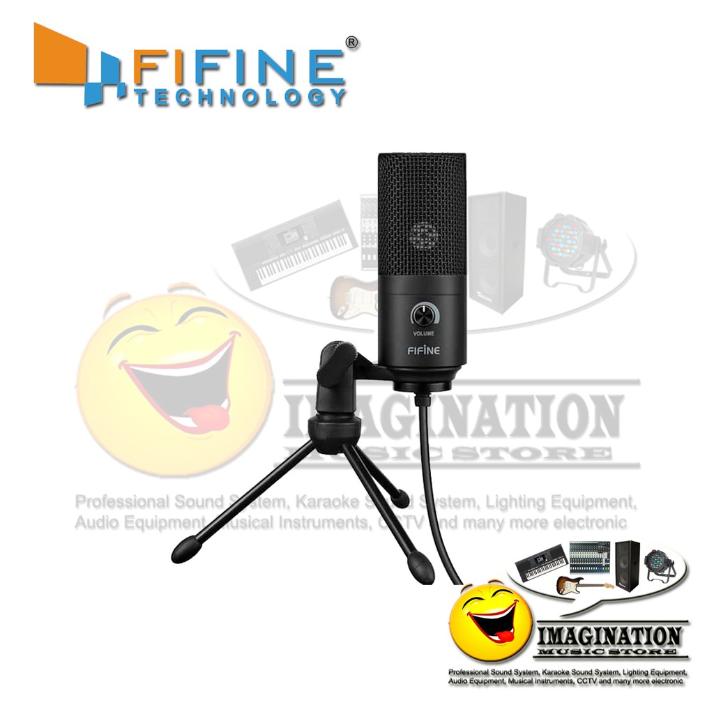 Jual Fifine K669B - USB Condenser Mic With Volume Control | Shopee ...