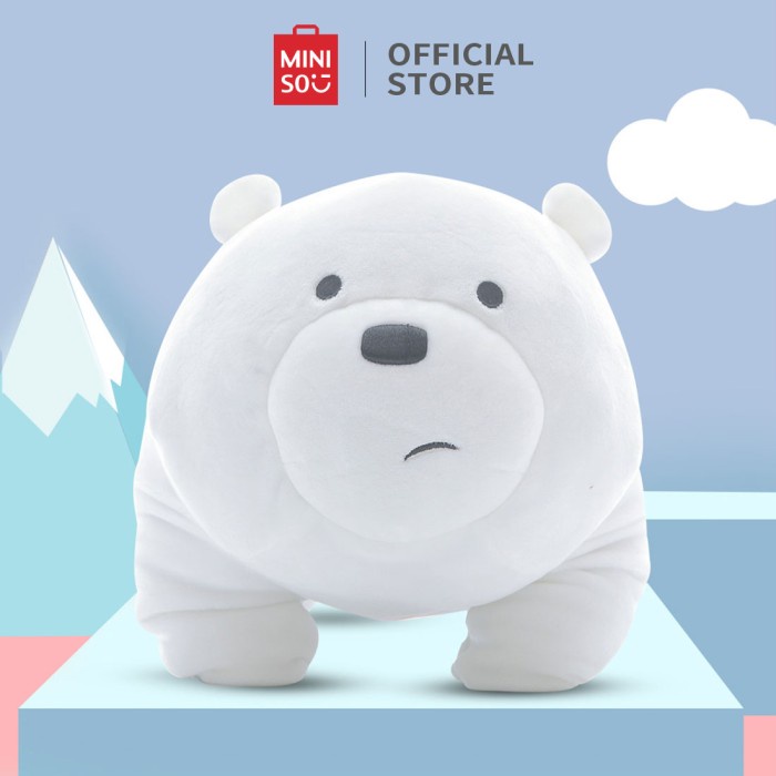 Jual Miniso Official Boneka Mainan We Bare Bears Standing Doll Plush