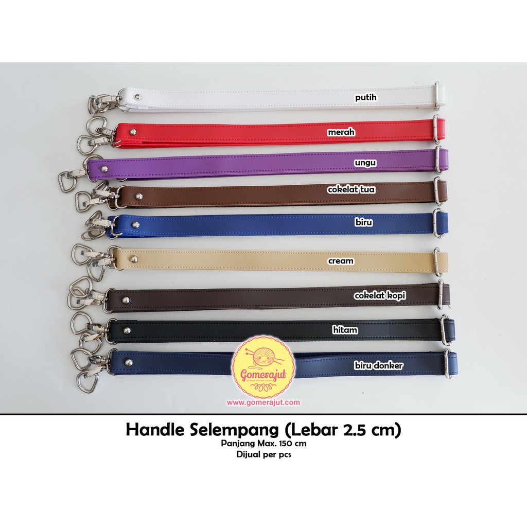 Jual GOMERAJUT = Handle Tas Selempang ( Lebar 2,5 cm ) | Shopee Indonesia