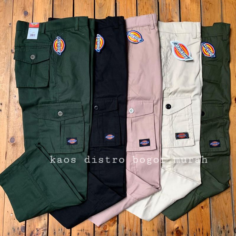 Jual Celana Panjang Pria Cargo Dickies - Celana Distro Dickies Size 27 ...