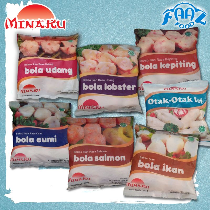 Jual Olahan Ikan Minaku 200gr Bola Ikan Minaku Bakso Ikan Baso Ikan