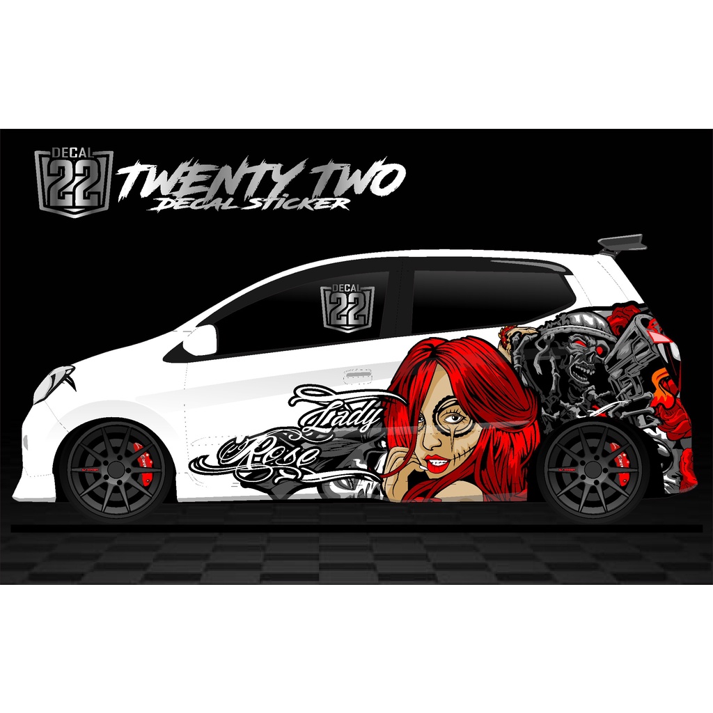 Agya Decal: Lebih dari Sekadar Stiker, Ekspresi Diri di Atas Roda