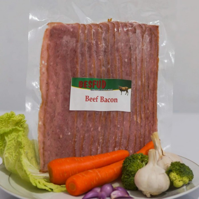 Jual Daging Asap - Beef Bacon Premium Khas/Asli Bali 500Gr. Daging Sapi ...