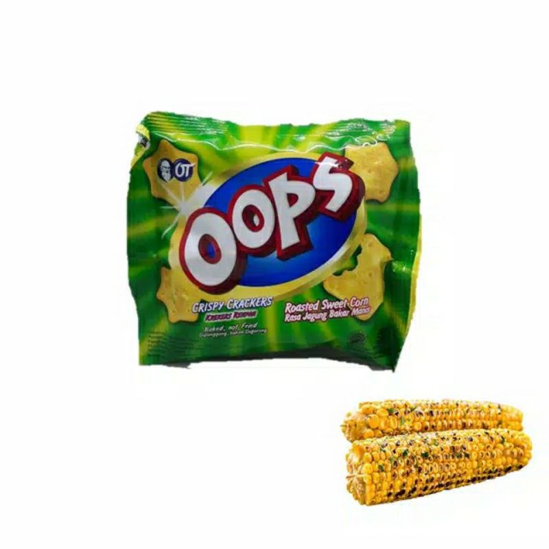 Jual Oops Crackers renteng isi 10 pcs | Shopee Indonesia