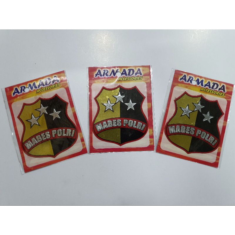 Jual Stiker Kilap Kaca Mabes Polri | Stiker Motor Mabes Polri | Stiker ...