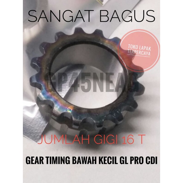 Jual GIR GIGI GEAR sprocket TIMING GLPRO SERIES GL CDI ,GEAR TIMING
