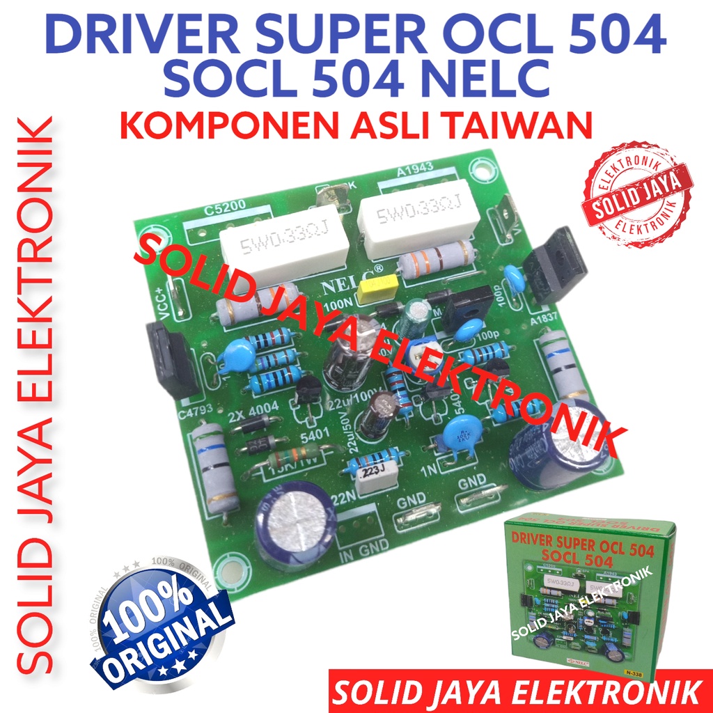 Jual KIT DRIVER POWER SOCL 504 SUPER OCL 504 SOCL504 DRIVER AMPLI