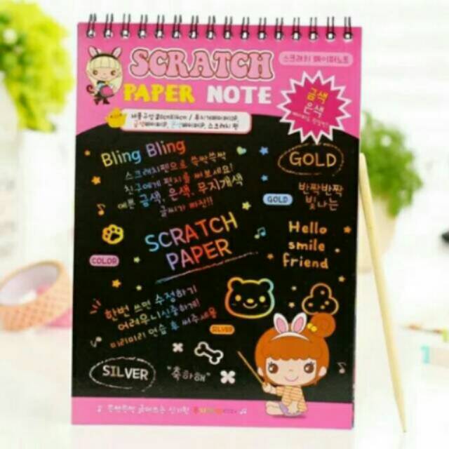 Jual Scratch Note Magic Ukuran Besar | Shopee Indonesia