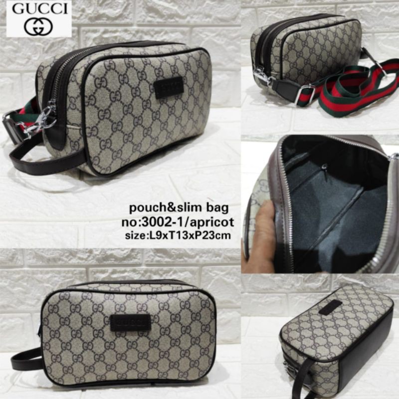 Pouch Slim Bag Tas Bahu Gucci Premium