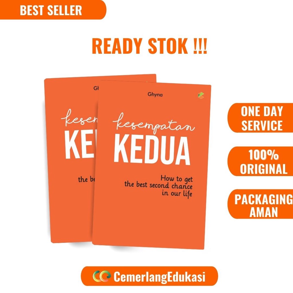 Jual Buku Motivasi Diri - Kesempatan Kedua - Self Improvement ...